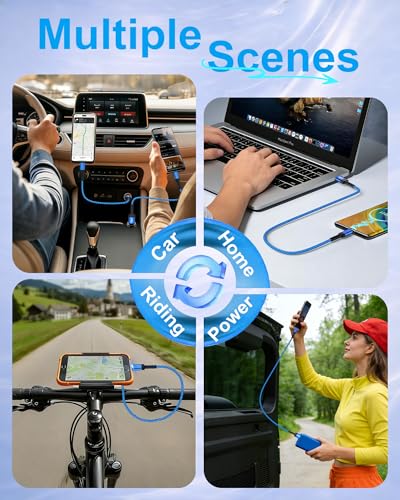 3FT USB A to USB C Car Play Charger Cord, iPhone 17 Fast Car Charging Cable - size: 3FT