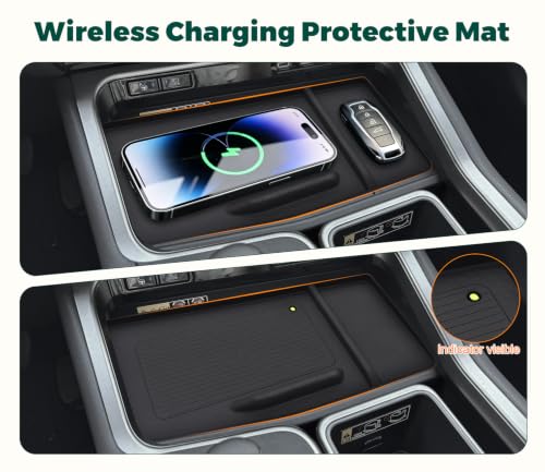 Wireless Charging Anti-Slip Mat for 2024-2026 Lexus TX350 - size: for 2024-2026 Lexus TX