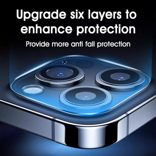 Camera Lens Protector for iPhone 11 6.1-Inch and iPhone 12 mini 5.4-Inch, 9H Tempered Glass, HD Clear, Anti-Scratch, Case Friendly, Does Not Affect Night Shots, 3-Pack