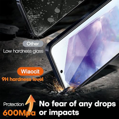 Wiaocit Tempered Glass Screen Protector for Samsung Galaxy A55 5G