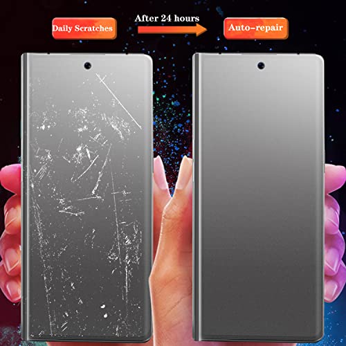 3 Pack Matte Screen Protectors for Samsung Galaxy Z Fold 7, Outside Screen Self-Healing TPU Film Scratch-Resistant Bubble Free Sensitive Touch Ultra-Thin Support Fingerprint Unlock - size: for Z Fold 7