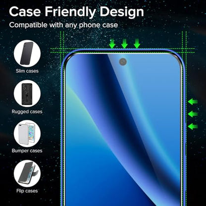 ivoler Screen Protector for Google Pixel 10a 6.3" Tempered Glass 3-Pack - size: Pixel 10a 6.3'