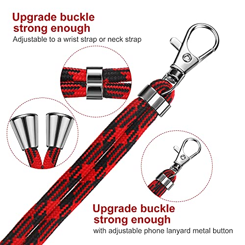 Weewooday 4 Pcs Phone Lanyard Crossbody Phone Strap, Camo Color Series - color: Camo Color Series