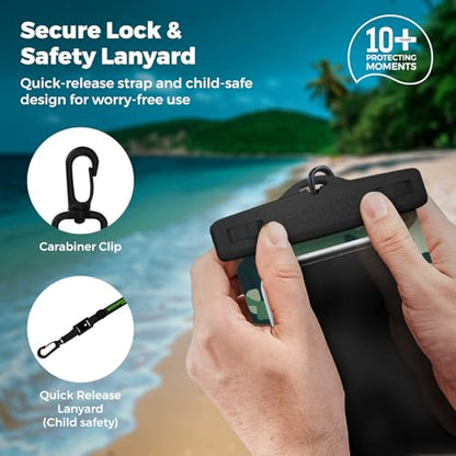 SEAWAG Waterproof Pouch for Smartphone Universal Size (Camouflage) - color: Camouflage