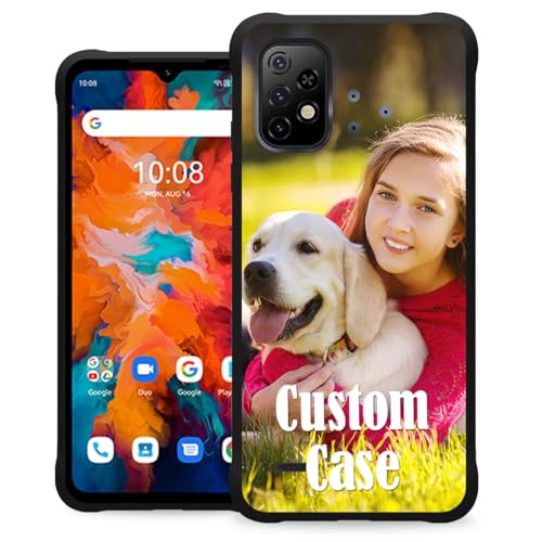 Custom Case for UMIDIGI BISON X20 X10,PRO,C1/G5 Mecha/G5A/G5/G3 Plus,Max/G1,BISON GT2 Pro/Power 7 Max,7S,7,3 Phone Cover Personalized with Photo Logo Text,Customized Soft Slim Protective Case - color: Template 01 Free Design