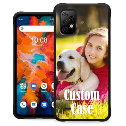 Custom Case for UMIDIGI BISON X20 X10,PRO,C1/G5 Mecha/G5A/G5/G3 Plus,Max/G1,BISON GT2 Pro/Power 7 Max,7S,7,3 Phone Cover Personalized with Photo Logo Text,Customized Soft Slim Protective Case - color: Template 01 Free Design