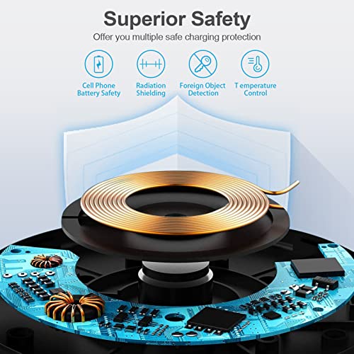 Wireless Charger Fast Charging Pad for Samsung Galaxy S26 Ultra S26 FE S25