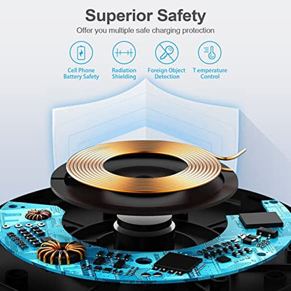 Wireless Charger Fast Charging Pad for Samsung Galaxy S26 Ultra S26 FE S25
