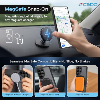 CEDO Magnetic Kickstand Case for Samsung S25 Ultra, MagSafe Compatible - size: Samsung S25 Ultra