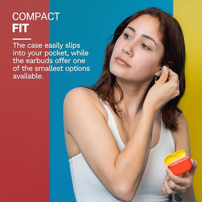 JLab Go Pop+, True Wireless Earbuds, Bluetooth 5, Dual Connect, IPX4, App Support, Confetti - color: Confetti, style: Matte