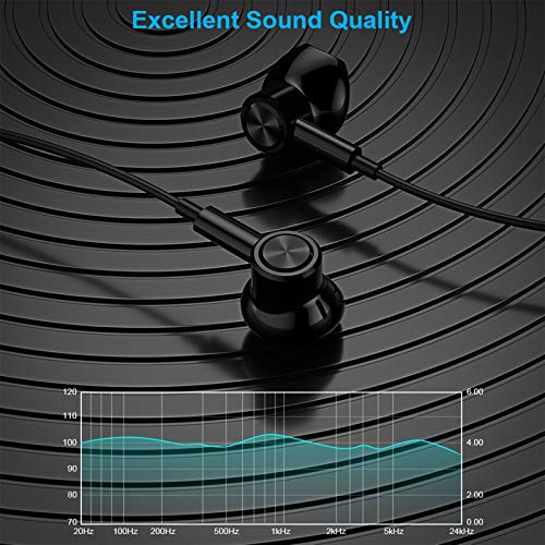 USB C Headphone Right Angle Magnetic Wired Earbuds for iPhone 18 Pro Max 17