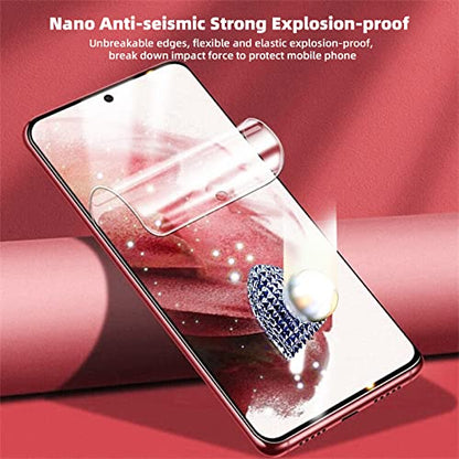 3 Pack Screen Protector Compatible for Samsung Galaxy S20 FE 5G 6.5 Inch, HD Clear Flexible Soft TPU Hydrogel Film for Samsung Galaxy S20 FE - Support Fingerprint Unlock, High Sensitivity - size: Samsung Galaxy S20 FE
