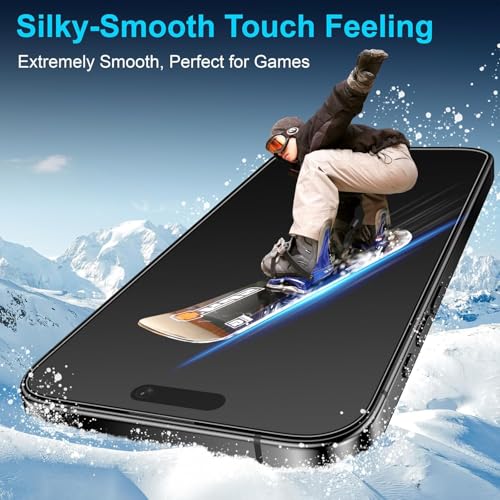 3 Pack Matte Privacy Screen Protector for iPhone 16 Plus 6.7 Inch - size: iPhone 16 Plus