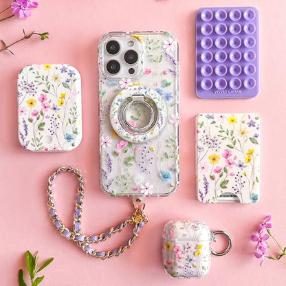 VELVET CAVIAR Compatible with MagSafe Phone Grip - color: Enchanted Floral