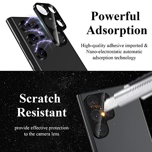 4 Pack Camera Lens Protector Compatible with Samsung Galaxy S22 Ultra - size: S22 Ultra