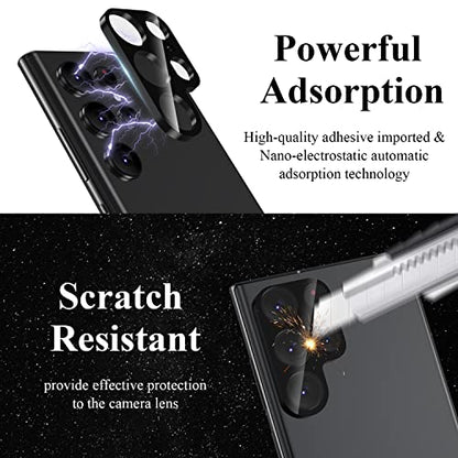 4 Pack Camera Lens Protector Compatible with Samsung Galaxy S22 Ultra - size: S22 Ultra