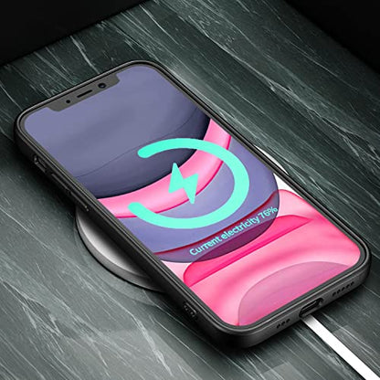 FanTEK Phone Case Compatible with iPhone 11 Case, Anti-Scratch & Fingerprint Phone Case Protective Cover, Matte Black - size: iPhone 11