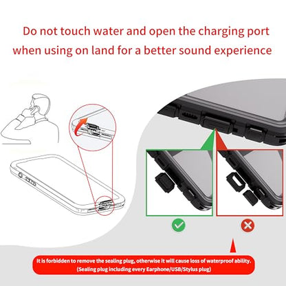 Waterproof Case for Motorola Moto G Play 2026,IP68 Waterproof Certified Shockproof Dustproof Snowproof Cover Full Body Heavy Duty Protection Fully Sealed Underwater Cover for Moto-G-Play-2026 (Black)