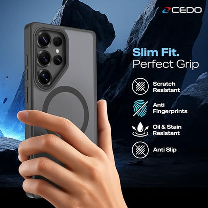 CEDO Magnetic Kickstand Case for Samsung S25 Ultra, MagSafe Compatible - size: Samsung S25 Ultra