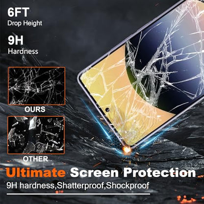 for Xiaomi Redmi Note 14s Screen Protector with Camera Lens Protector, 9H Hardness Anti-Scratch Tempered Glass flim, Case Friendly, - color: Xiaomi Redmi Note 14s