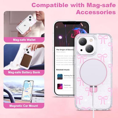 Butterfly Case for iPhone 14 Plus with Stand 6.7",C-Pink - color: C-Pink, size: Iphone 14 Plus