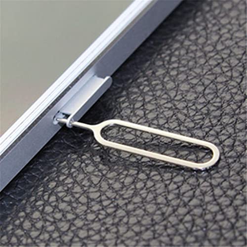 10 Pack Universal SIM Card Ejector Tool - Durable SIM Card Pin Removal & Tray Opener for All Smartphones | Easily Open/Remove/Eject SIM Card Trays
