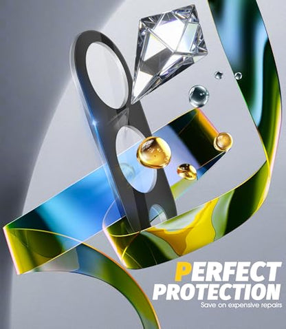 Orzero (3 Pack) Camera Lens Protector Compatible for Samsung Galaxy S25 Edge, Protector de Cámera Tempered Glass 9H Precise Camera Cutouts Anti-Scratch Does Not Affect Night Shots and Flash - size: Samsung Galaxy S25 Edge