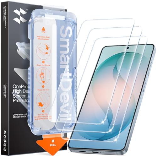 SMARTDEVIL 3 Pack for Samsung Galaxy S26 Screen Protector - size: For Samsung Galaxy S26