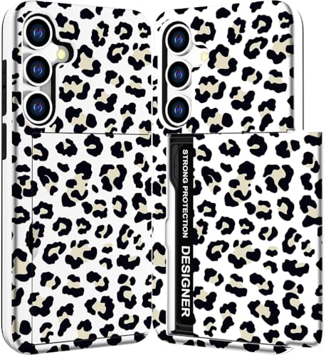 for Samsung Galaxy S24 / S25 Case - Black Leopard Dot - color: Black Leopard Dot