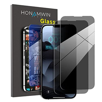 Screen Protector 2 PACK For iPhone 12 Pro Max Anti Spy iPhone Tempered Glass Screen Protector - color: iPhone 12 Pro Max(6.7 inch) Anti-Spy