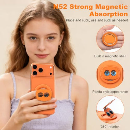 MagSafe Phone Grip, Orange - color: Orange