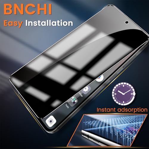 3+3 Pack for Samsung Galaxy S25 FE 5G Privacy Screen Protector with Camera Lens Protector, Anti-Spy Tempered Glass Film, 9H Hardness, Anti-Scratch, Touch Sensitive - size: Galaxy S25 FE