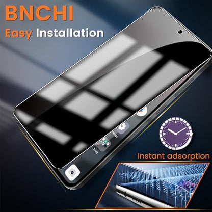 3+3 Pack for Samsung Galaxy S25 FE 5G Privacy Screen Protector with Camera Lens Protector, Anti-Spy Tempered Glass Film, 9H Hardness, Anti-Scratch, Touch Sensitive - size: Galaxy S25 FE