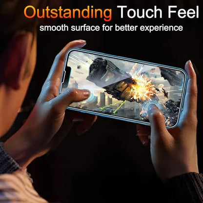 TZGZT 3 Pack Screen Protector for iPhone 13, Tempered Glass, Case Friendly - color: iPhone 13 -Clear