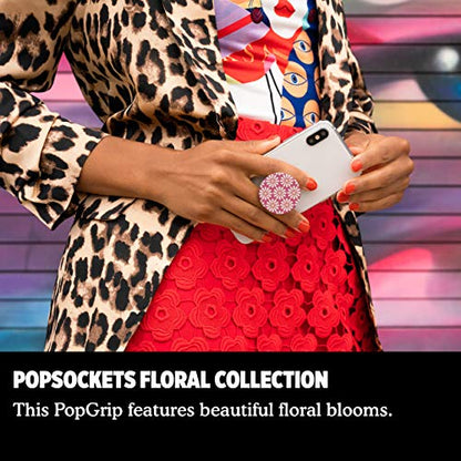 PopSockets Phone Grip with Expanding Kickstand, Floral & Nature PopGrip - Daisy Mod Pink - color: Daisy Mod Pink