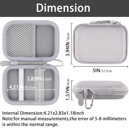 khanka Case for Anker Nano Power Bank Ultra-Slim 5000Mah & Maggo 10K,White - color: White