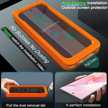 IMBZBK 9 in 1 Screen Protector for Samsung Galaxy Z Fold 8 Ultra/Z Fold 7 - color: Z Fold 8 Ultra/ Fold 7-Clear