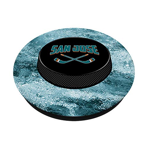 San Jose Hockey - Sports Fans PopSockets PopGrip: Swappable Grip for Phones & Tablets