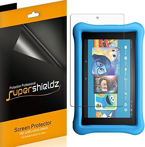 Supershieldz (3 Pack) Designed for Fire HD 10 Kids Edition Tablet 10.1 inch (9th and 7th Generation, 2019 and 2017 Release) Screen Protector, 0.23mm, Anti Glare and Anti Fingerprint (Matte) Shield