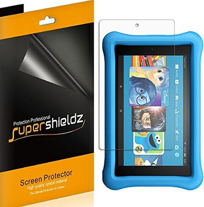 Supershieldz (3 Pack) Designed for Fire HD 10 Kids Edition Tablet 10.1 inch (9th and 7th Generation, 2019 and 2017 Release) Screen Protector, 0.23mm, Anti Glare and Anti Fingerprint (Matte) Shield