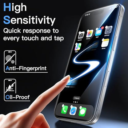 JETech Screen Protector for iPhone 16 Pro, 2-Pack - size: iPhone 16 Pro