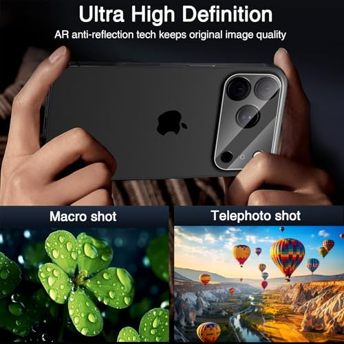 Wiaocit Tempered Glass Camera Lens Protector for iPhone 17 Pro Max - size: iPhone 17 Pro Max-6.9 Inch