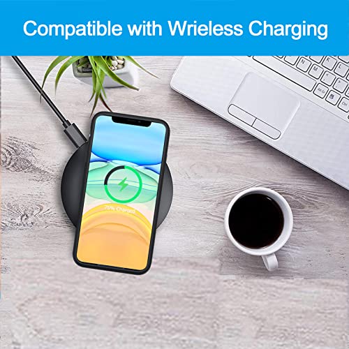 Battery Case for iPhone 11, Upgraded 10000mAh Battery Pack Rechargeable Charger Case Support Carplay with Wireless Charging Compatible for iPhone 11 (6.1 inch) External Charging Cover(Black) - size: iPhone 11