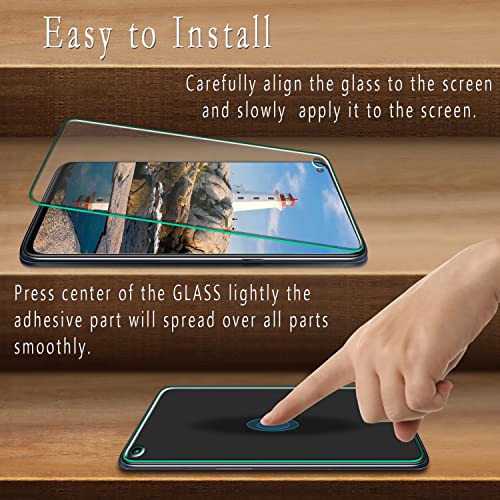 2 Pack Screen Protector for OnePlus Nord N100 Tempered Glass Film - size: OnePlus Nord N100