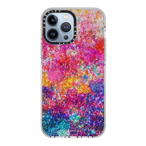 CASETiFY for iPhone 13 Pro Max Case - Impact Clear Compatible with MagSafe | Not Yellowing | 6.6 ft. 3x Military Grade Drop Protection | And We Danced Our Way Home by Ingrid Ching | Clear - color: And We Danced Our Way Home, size: Iphone 13 Pro Max (6.7")