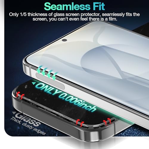 4 Pack for Samsung Galaxy S25 Edge Screen Protector, Flexible Film Screen Protector for S25 Edge, Easy Installation, Auto-Repair (NOT GLASS)