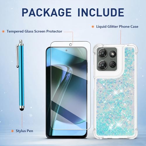 for Moto G 2025/2026 Case, Moto G Play 2026 Phone Case, Light Blue - color: Light Blue