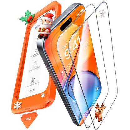 UltraGlass Top 9H+ Armor for iPhone 17 Pro Screen Protector Glass, 2 Pack - size: iPhone 17 Pro