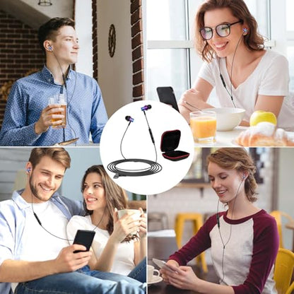 USB C Earbuds for Samsung S26 S25 Wired C Plug Headphones 90° Right Angle