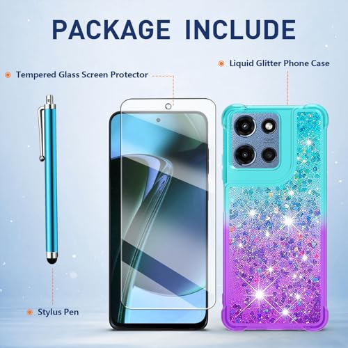 for Moto G 2025/2026 Case, Moto G Play 2026 Phone Case, Blue Purple - color: Blue Purple